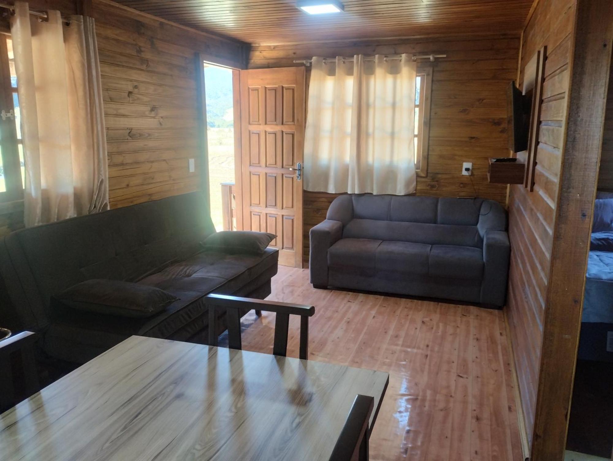 Cabana E Casa De Campo Bromelia 우루비시 객실 사진